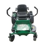 15 HP Petrol Powered Riding Lawn Mower with 48 Inch Cutting Deck and Zero Turn Design