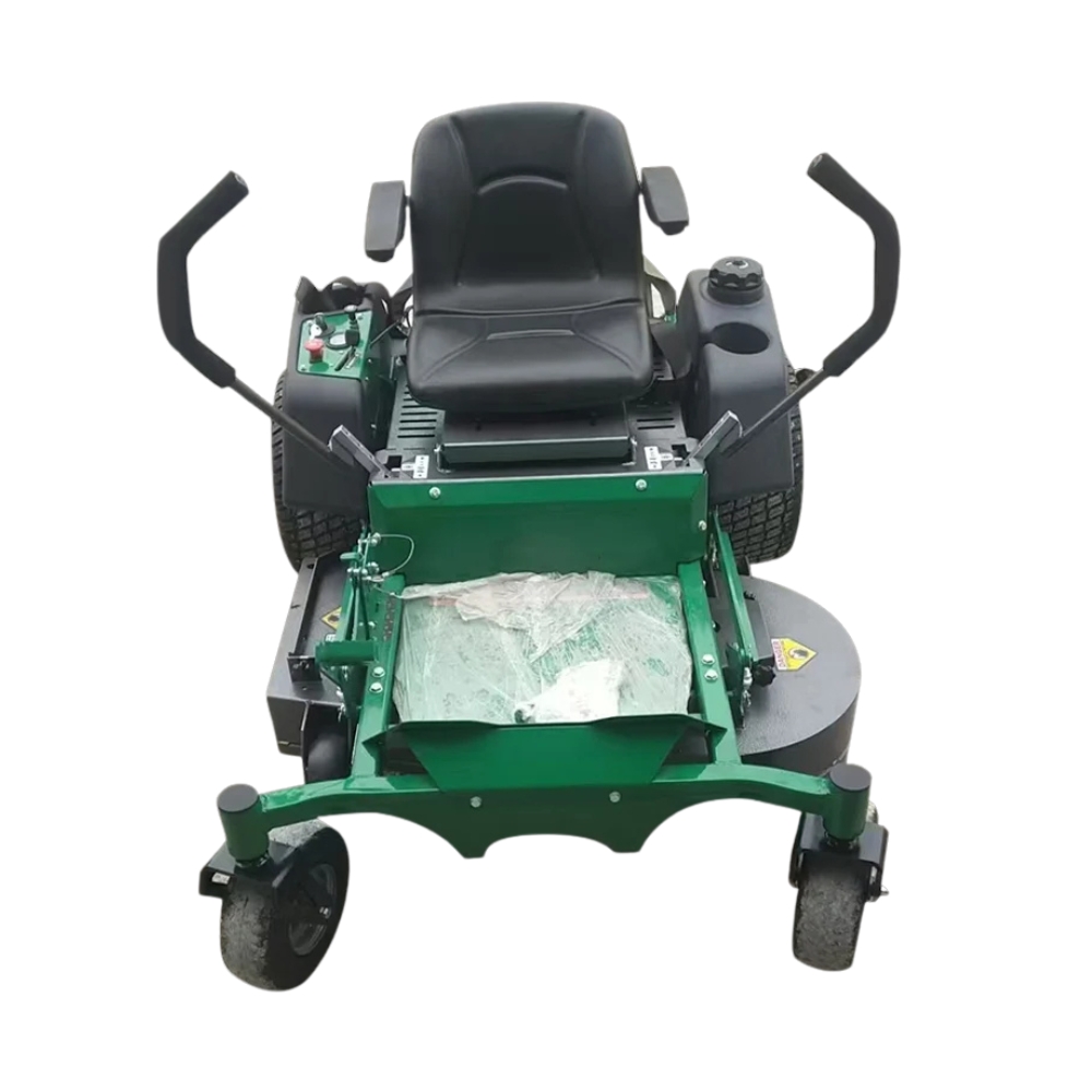15 HP Petrol Powered Riding Lawn Mower with 48 Inch Cutting Deck and Zero Turn Design