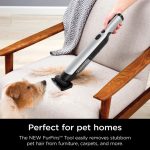 One-Touch Emptying Button for AeroWand Handheld Vacuum